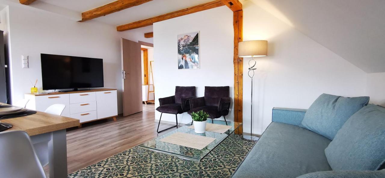 Klimatyczny apartament nr 8 z widokiem na góry Sowie Bielawa  Exterior foto